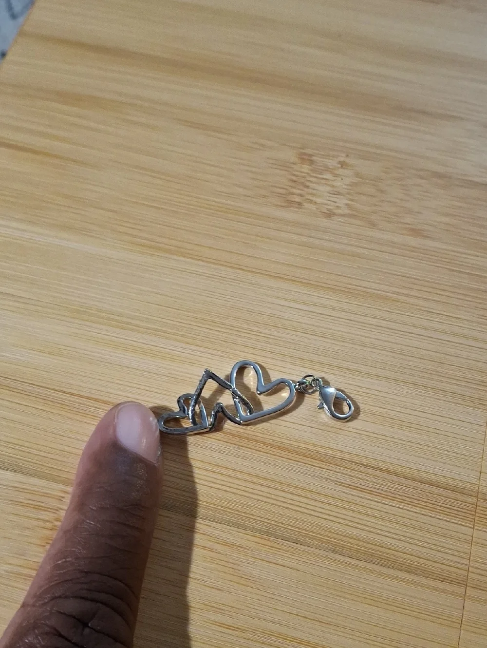 Triple Heart Dangle For Floating Lockets